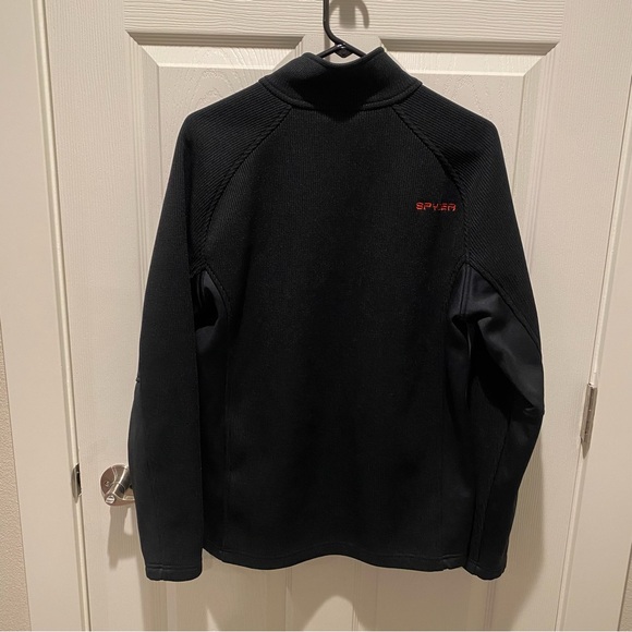 Men’s Large Spyder Half-Zip Fleece Pullover - Picture 13 of 16